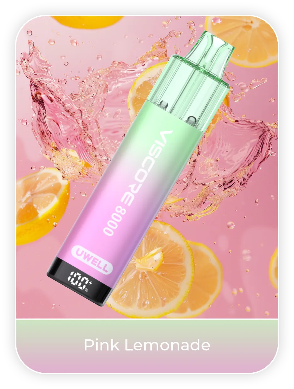 Uwell Viscore 8000 Pink Lemonade Flavour