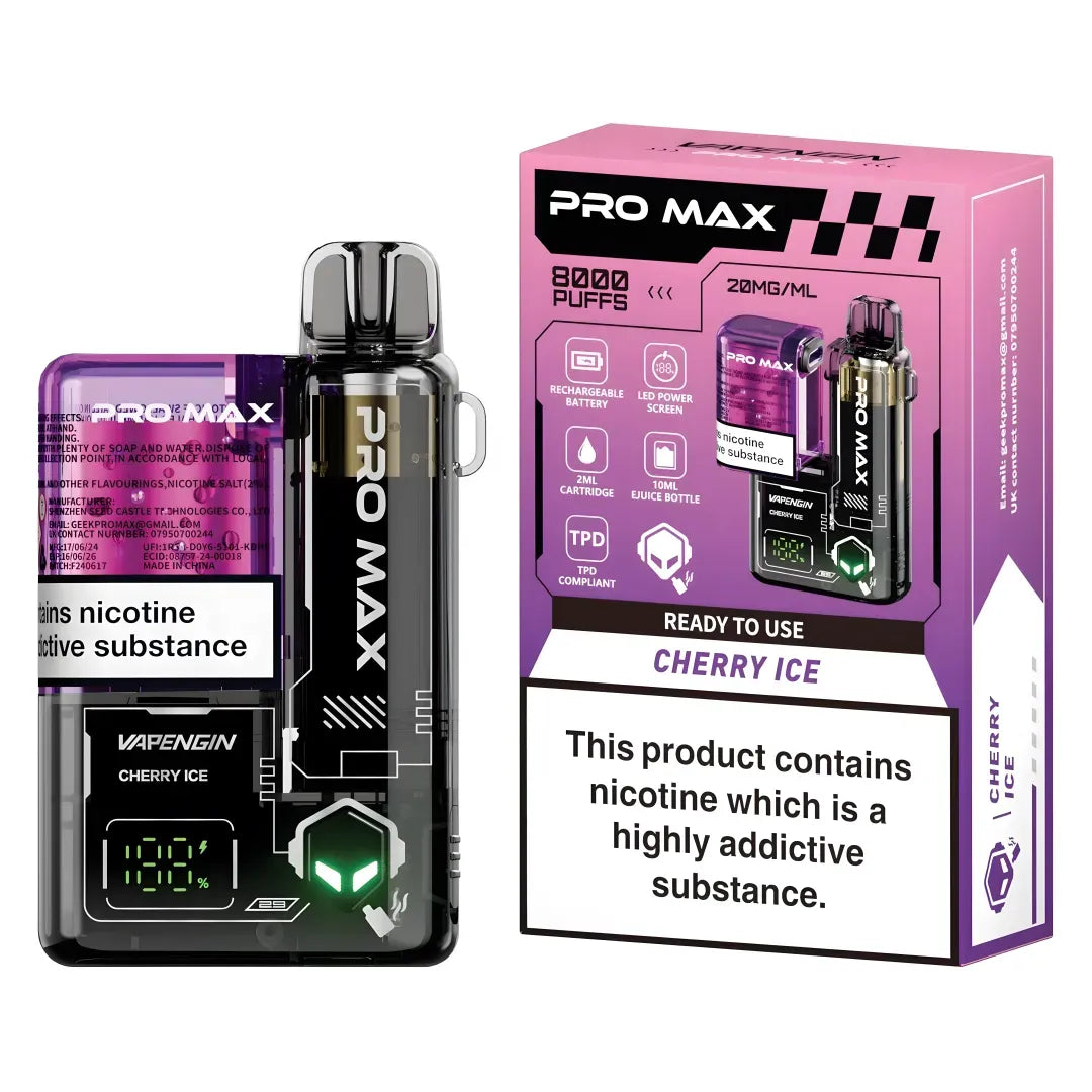 Vapengin Pro Max 8000 Cherry Ice