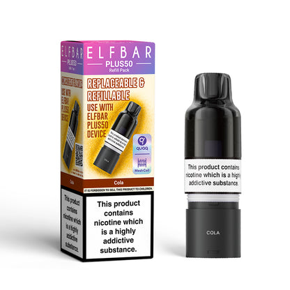 ElfBar Plus50 Prefilled Pods & Refill Container