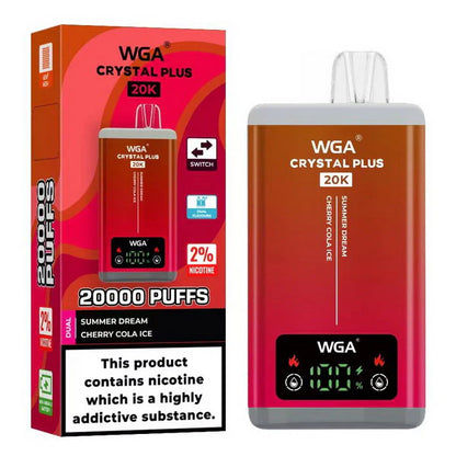 WGA Crystal Plus Switch 20000 Puffs Vape