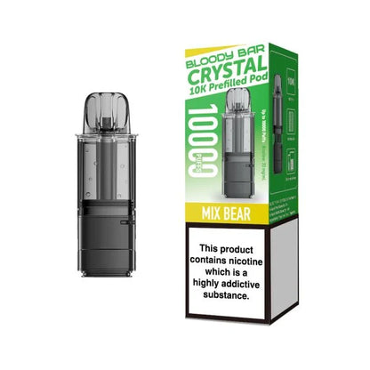 Bloody Bar Crystal 10k Replacement Prefilled Pods