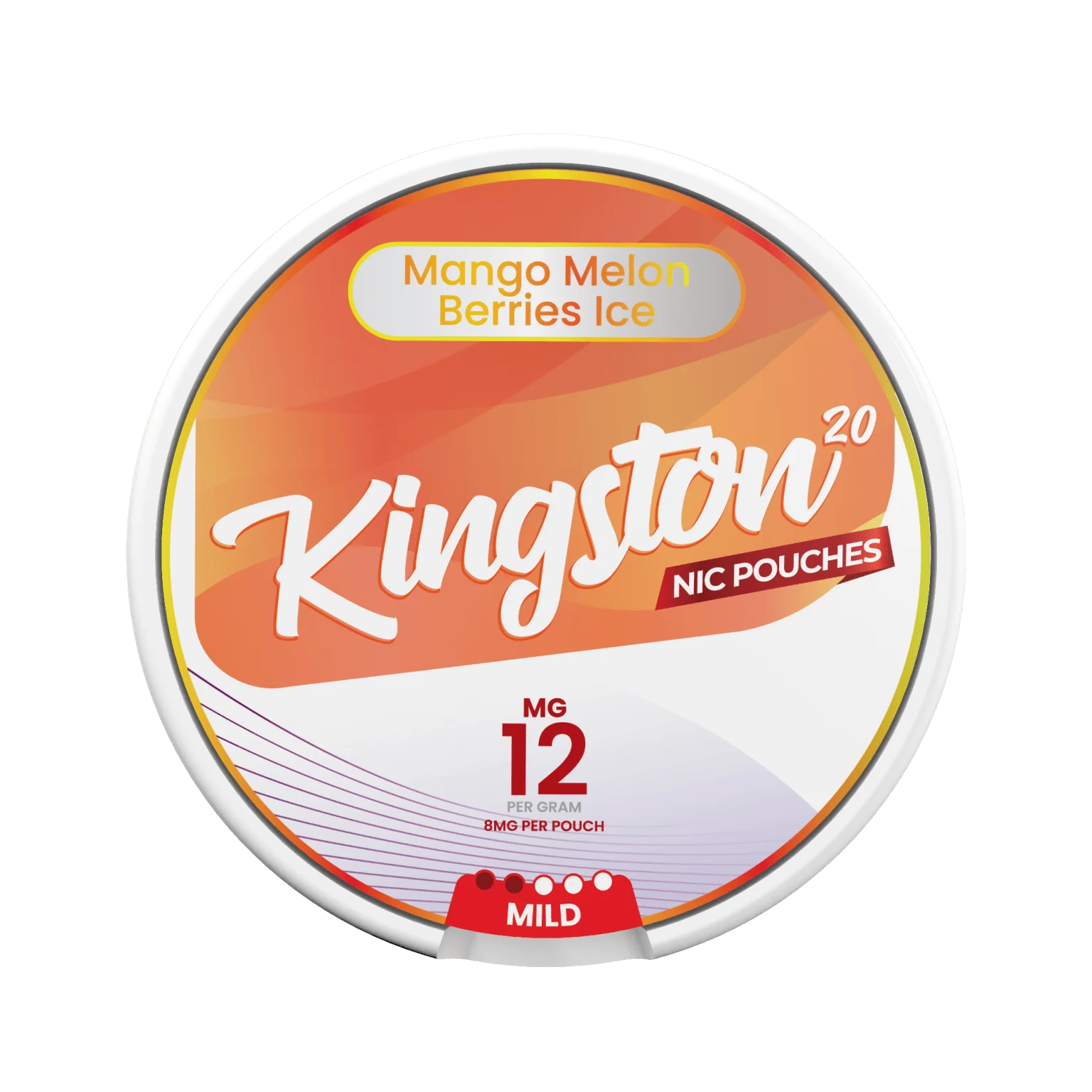 Kingston Snus Nicotine Pouches 12mg Mango melon Berries Ice Flavour