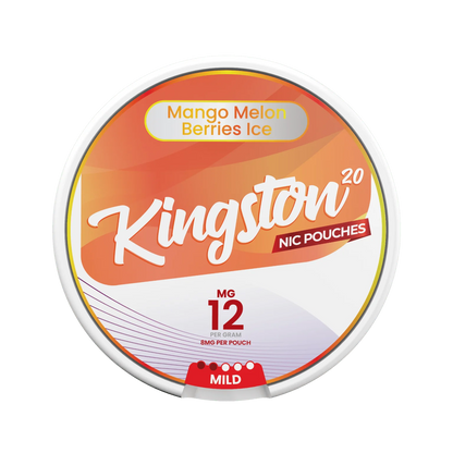 Kingston Snus Nicotine Pouches 12mg Mango melon Berries Ice Flavour