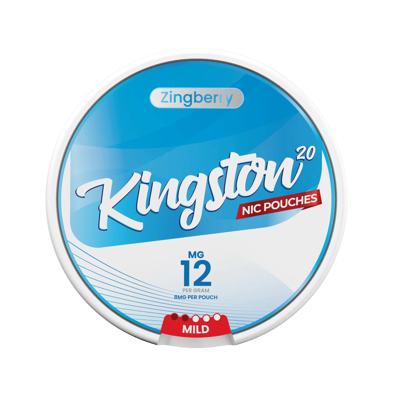 Kingston Snus Nicotine Pouches 12mg ZingBerry Flavour