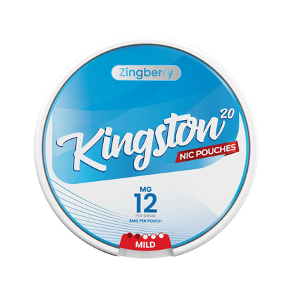 Kingston Snus Nicotine Pouches 12mg ZingBerry Flavour