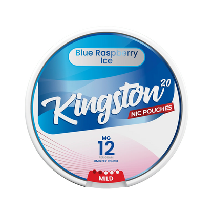 Kingston Snus Nicotine Pouches 12mg Blue Raspberry Ice Flavour