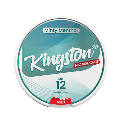 Kingston Snus Nicotine Pouches 12mg Minty Menthol Flavour