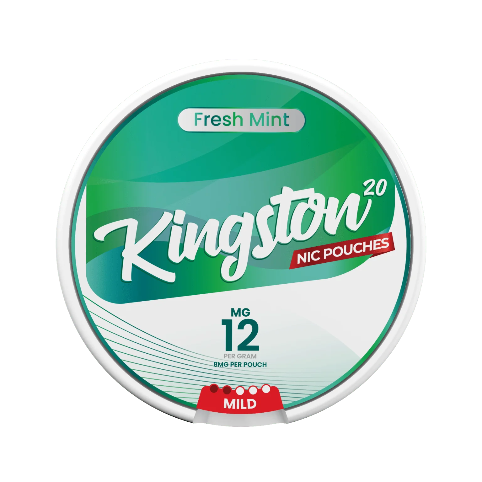 Kingston Snus Nicotine Pouches 12mg Fresh Mint Flavour