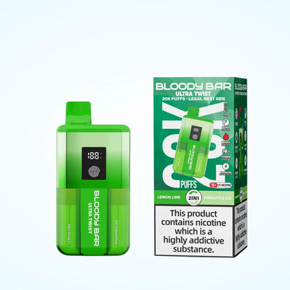 Bloody Bar Ultra Twist 20000 Puffs Vape Kit