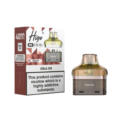 Crystal Higo BB 4000 Replacement Refill Pods