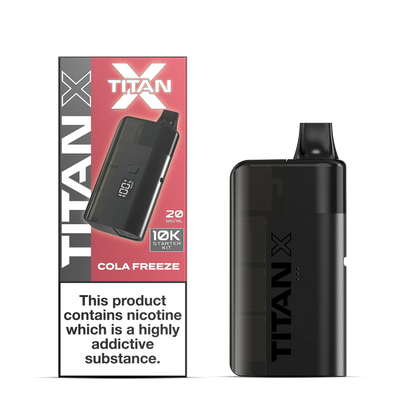 Titan X 10k Puffs Prefilled Pod Vape Kit