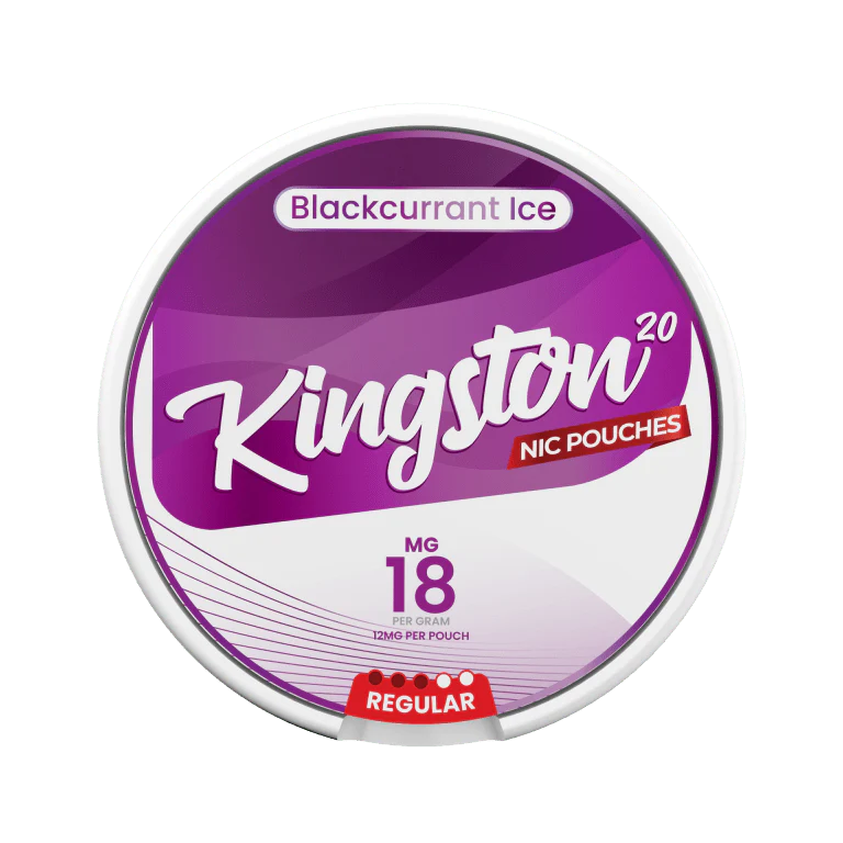 Kingston Snus Nicotine Pouches 18mg Blackcurrant Ice FLAVOUR