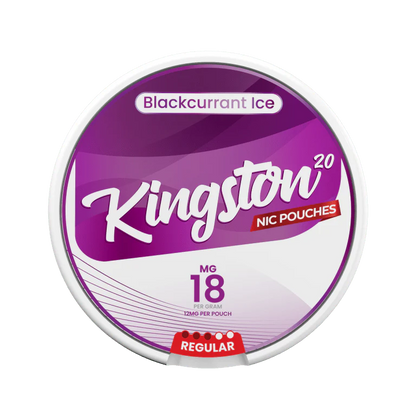 Kingston Snus Nicotine Pouches 18mg Blackcurrant Ice FLAVOUR