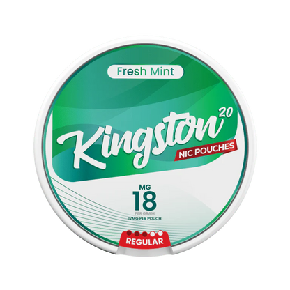 Kingston Snus Nicotine Pouches 18mg Fresh Mint Flavour