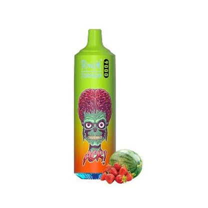 Rick and Morty 9000 Puffs Vape Watermelon Strawberry Flavour