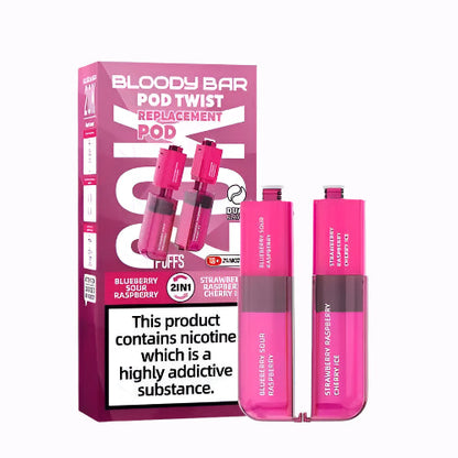 Bloody Bar Ultra Twist 20000 Puffs Replacement Pods
