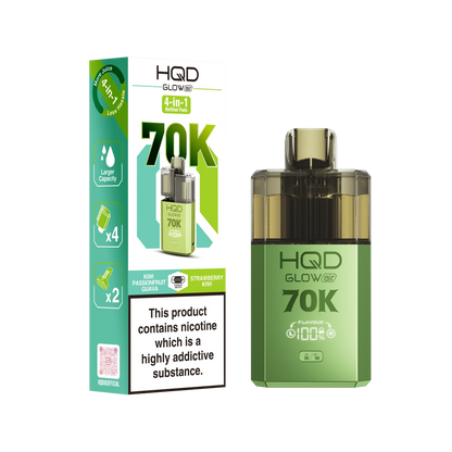 HQD Glow Air 70K Prefilled Pod Vape Kit