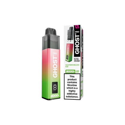 Vape Bars Ghost Pro 8000 puffs Prefilled Pod Kit