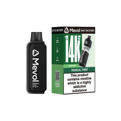 Mevol S7000 Prefilled Pods with Refill Containers