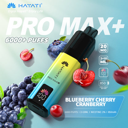 Hayati Pro Max Plus 6000 Puffs Pods & Refill Containers