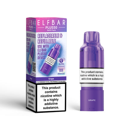 ElfBar Plus50 Prefilled Pods & Refill Container