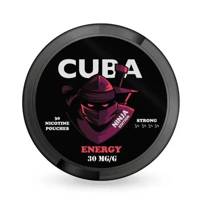 Cuba Ninja Snus 30mg (Nicotine Pouches) Vape At Door
