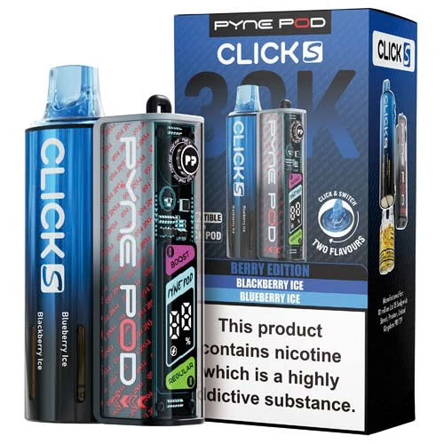 Pyne Pod Click S 30k Puffs Pod Vape Kit for just 10.99