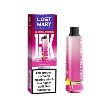 Lost Mary Nera 15k Puffs Prefilled Pods