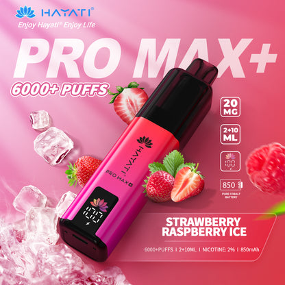 Hayati Pro Max Plus 6000 Puffs Pods & Refill Containers