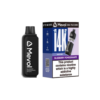 Mevol S7000 Prefilled Pods with Refill Containers