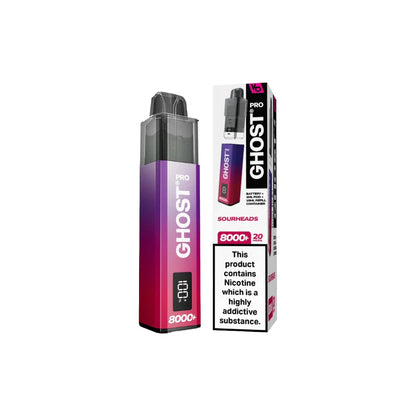 Vape Bars Ghost Pro 8000 puffs Prefilled Pod Kit