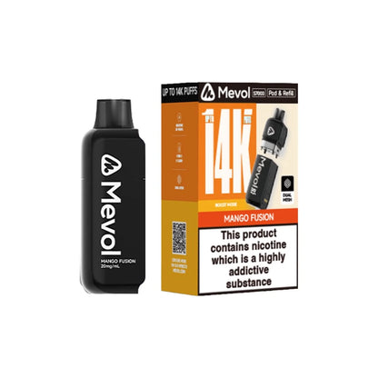 Mevol S7000 Prefilled Pods with Refill Containers