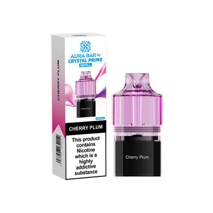 Crystal Prime Aura bar 10k Replacement Pods & Refill