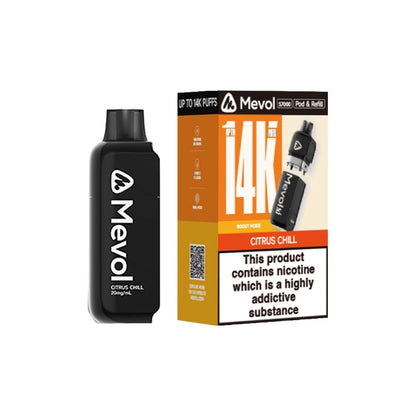 Mevol S7000 Prefilled Pods with Refill Containers