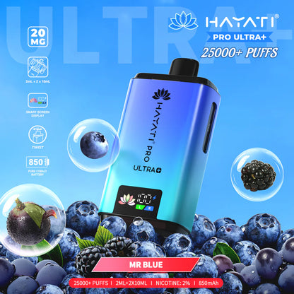 Hayati Pro Ultra 25000 Puffs Mr Blue