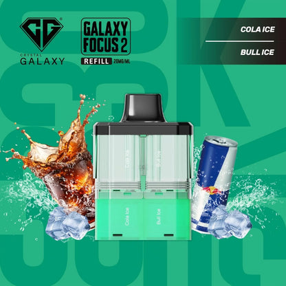 Crystal Galaxy Focus 2 30K Puffs Refill Pods