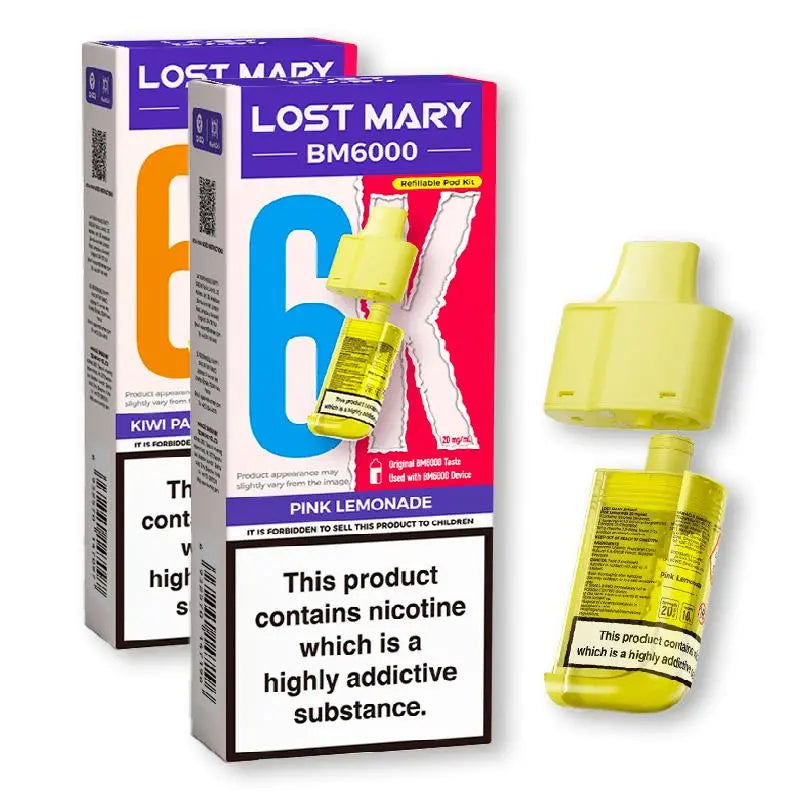 Lost Mary BM6000 Prefilled Vape Pods Lost Mary