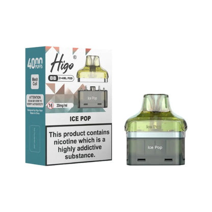 Crystal Higo BB 4000 Replacement Refill Pods