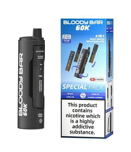 Bloody Bar 60K 4 in 1 Pod Vape Kit
