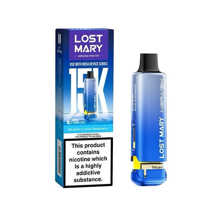 Lost Mary Nera 15k Puffs Prefilled Pods