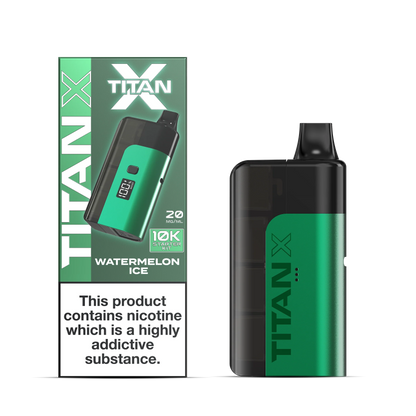 Titan X 10k Puffs Prefilled Pod Vape Kit