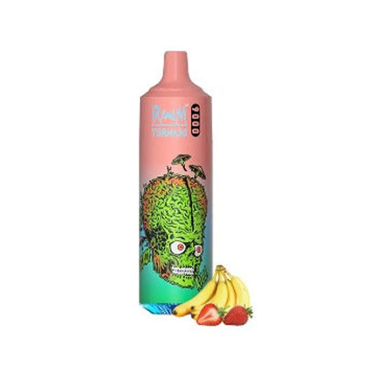 Rick and Morty 9000 Puffs Vape Banana Strawberry Flavour
