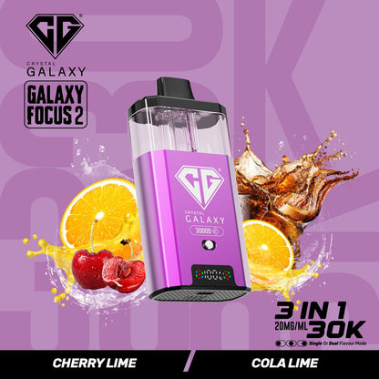 Crystal Galaxy Focus 2 30000 Puffs 3 in 1