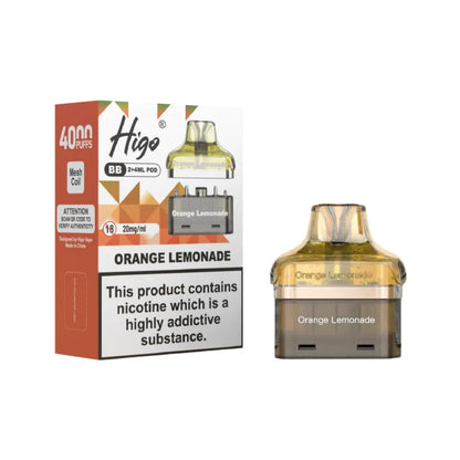 Crystal Higo BB 4000 Replacement Refill Pods