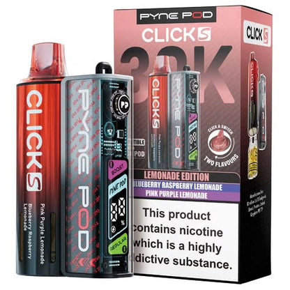Pyne Pod Click S 30k Puffs Prefilled Pod Vape Kit