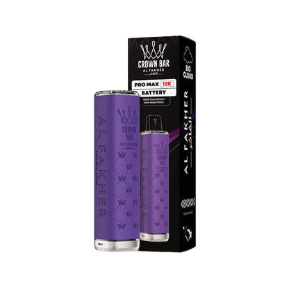Al Fakher Crown Bar Pro Max 12k Vape Kit ( Battery Only )