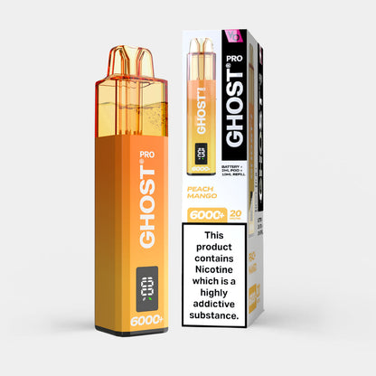 Ghost Pro 6000 Plus Puffs Disposable Vape by Vape Bar