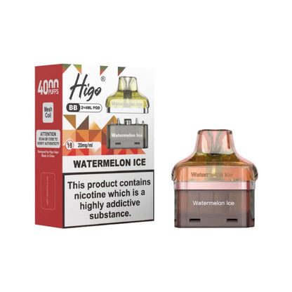 Crystal Higo BB 4000 Replacement Refill Pods