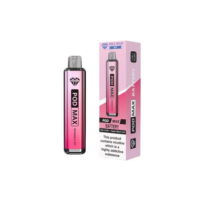Crystal Pod Max 12k Reusable Pod Vape Kit