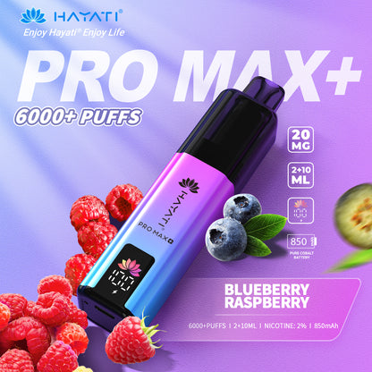 Hayati Pro Max Plus 6000 Puffs Pods & Refill Containers